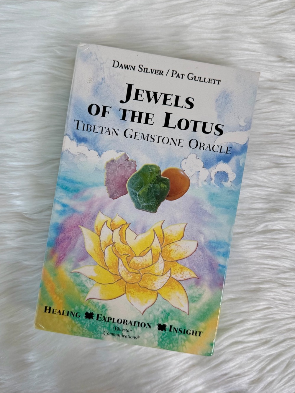 Jewels of the Lotus Tibetan Gemstone Oracle Card Deck and Book Set Vintage OOP